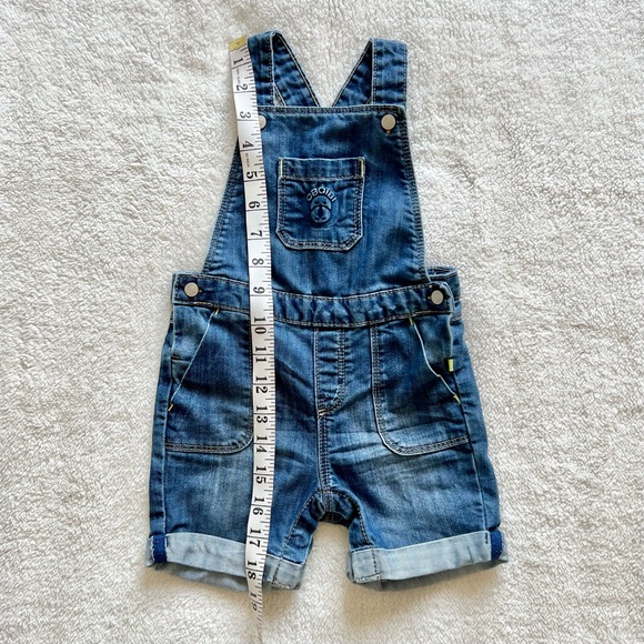 Obaibi Denim Short Overalls - Picture 13 of 14